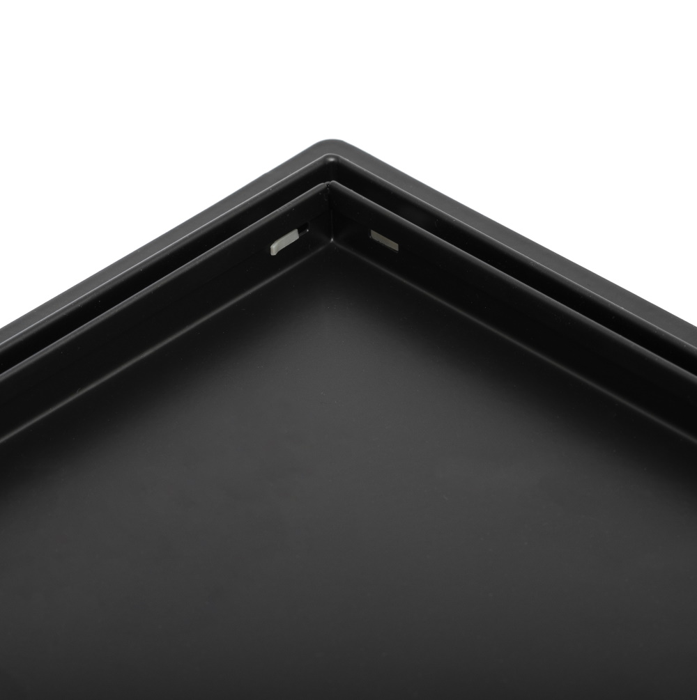 Трап для душа точковий Epelli Quattro 200 Black