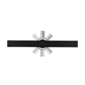 Душевой линейный трап Slim Black 60cm