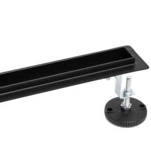 Душевой линейный трап Slim Black 60cm