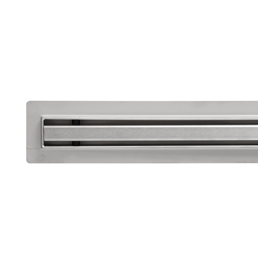 Душовий лінійний трап Slim White 60cm