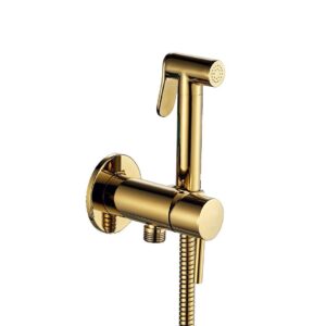 Змішувач для гігієнічного душу в золотому кольорі Epelli Bidetto Sea Breeze  D`oro