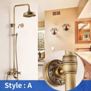 Душова система бронза Epelli Deco Retro Antic Tropicana