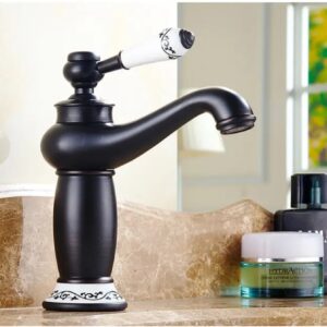 Змішувач для умивальника Epelli Deco Style Retro Nero
